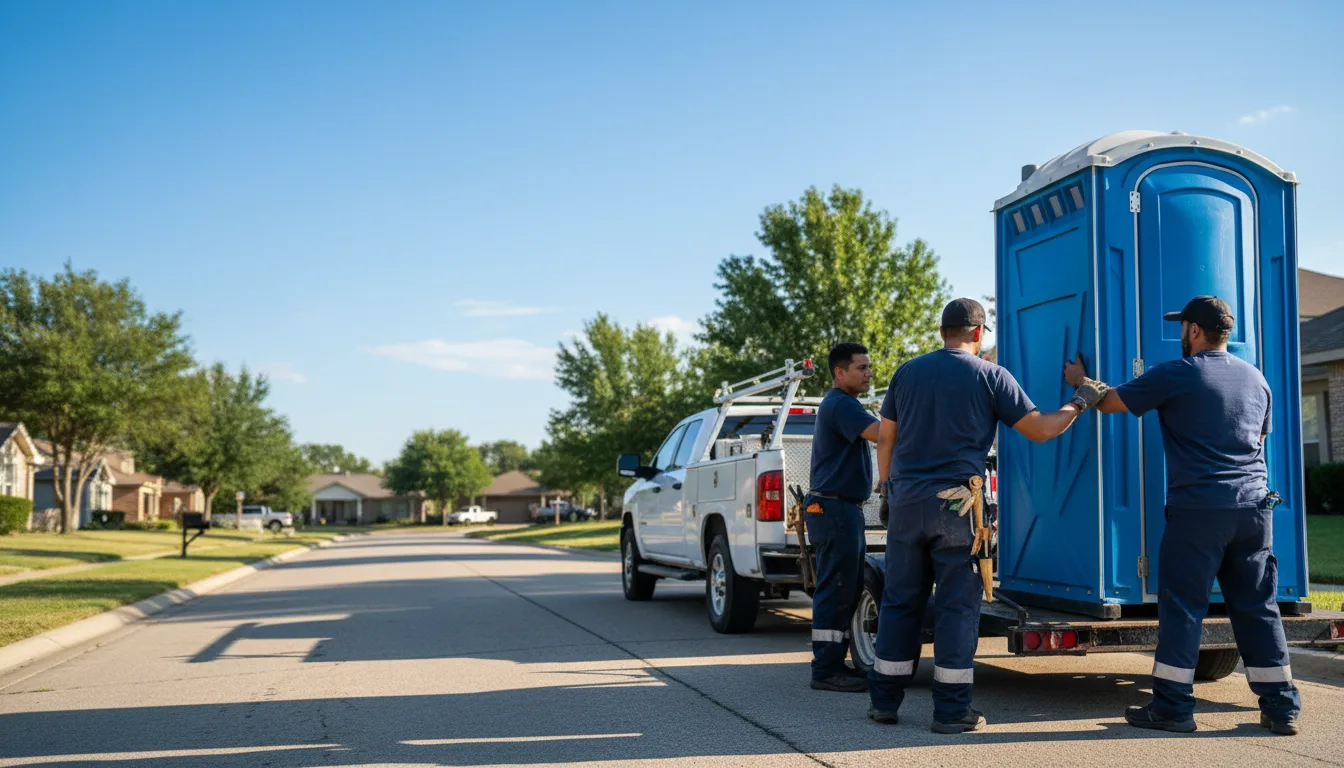 Portable Toilet Rental in Montalba, TX near me